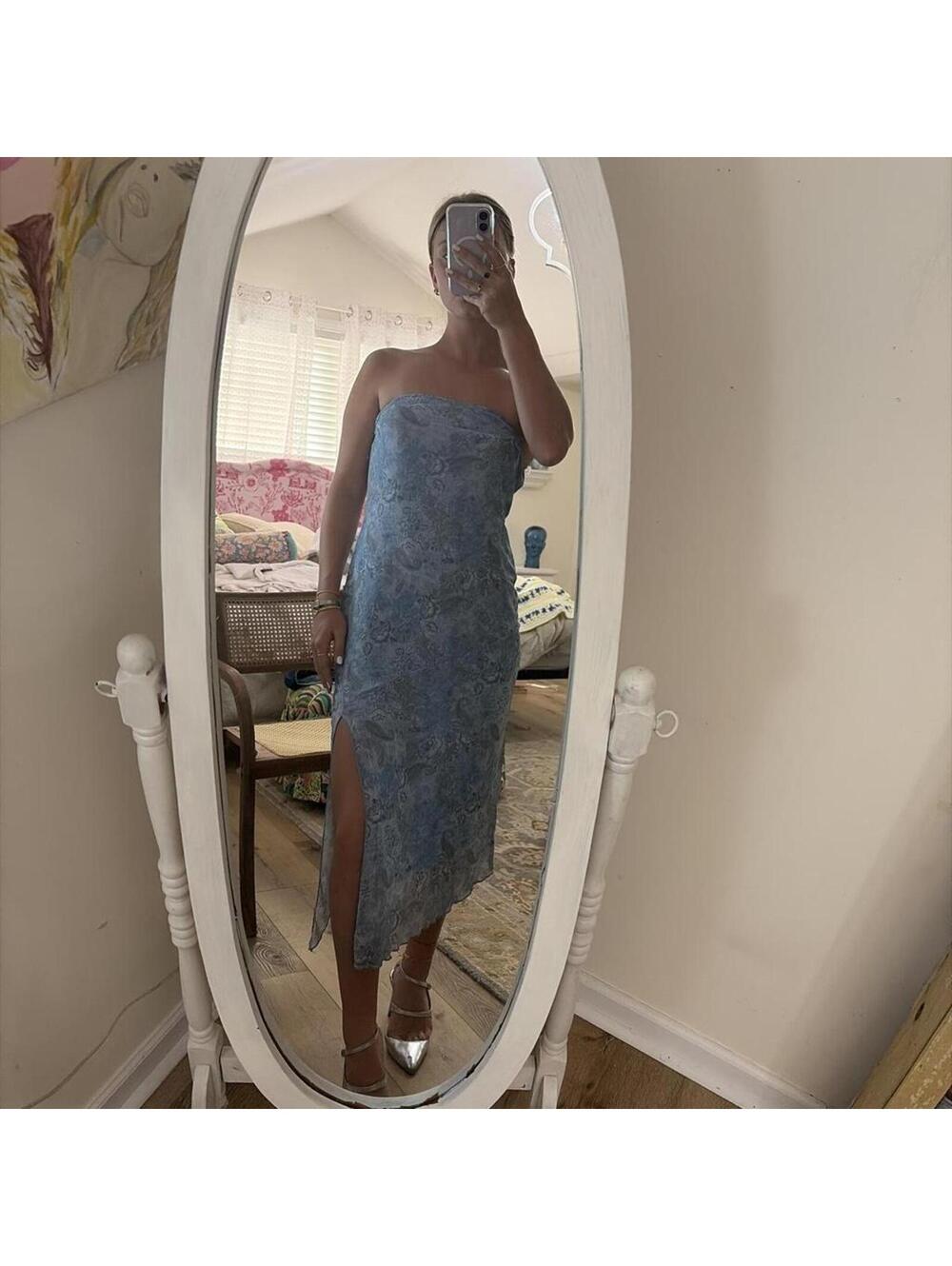 See You Monday Women's Blue Dress